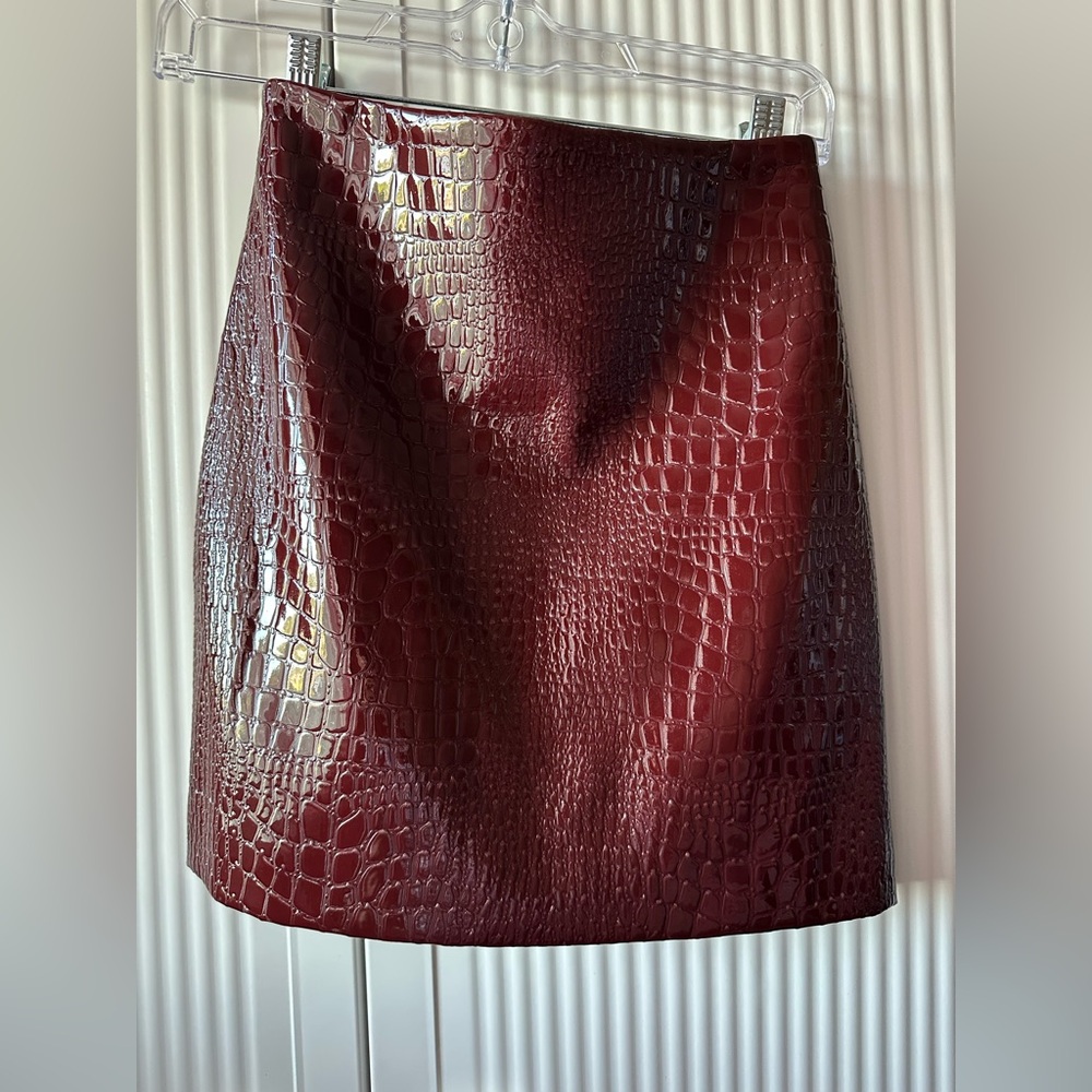 L’agence Gerard Croc Mini Skirt